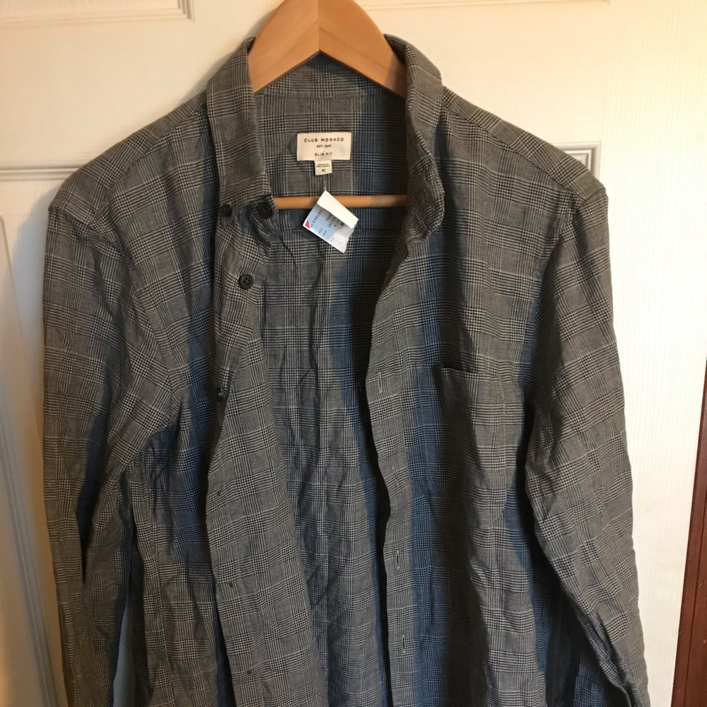 Club Monaco NWT flannel